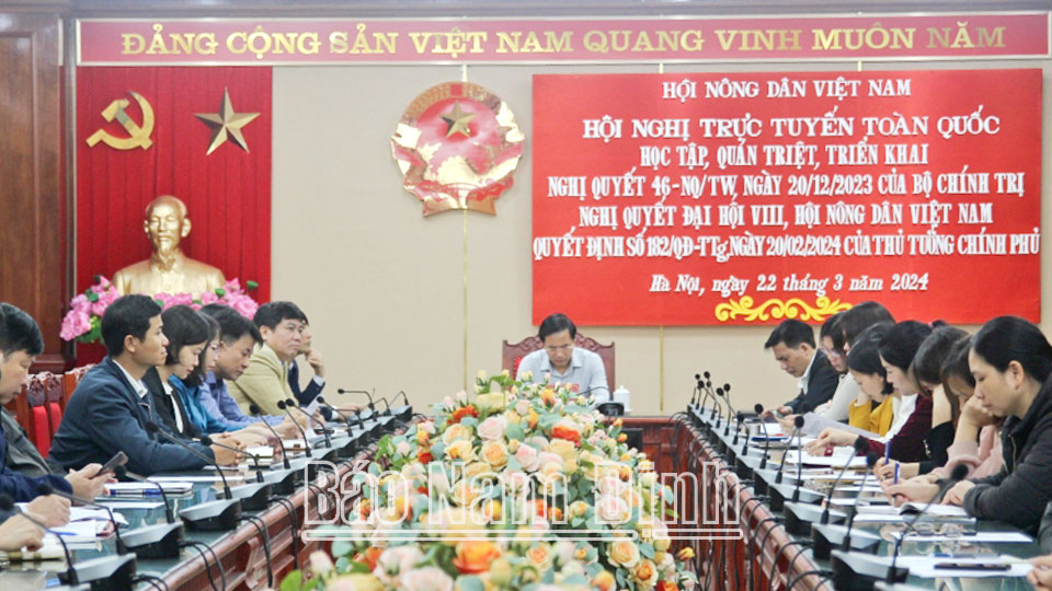 Trung ương Hội Nông dân Việt Nam quán triệt, triển khai các nghị quyết của Trung ương