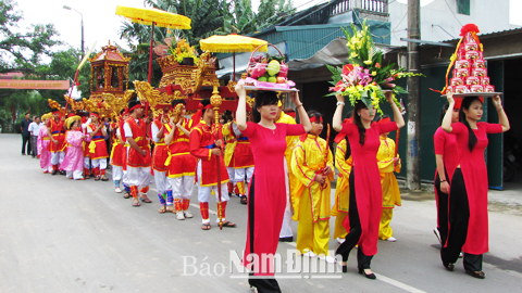 Mỹ Lộc gìn giữ bản sắc văn hoá làng