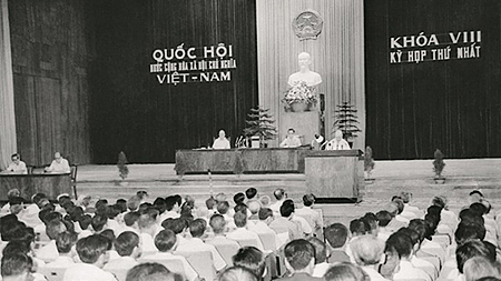 Khai mạc Kỳ họp thứ nhất, Quốc hội khóa VIII, ngày 17-6-1987.